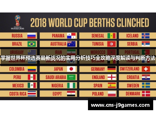 掌握世界杯预选赛最新战况的实用分析技巧全攻略深度解读与判断方法